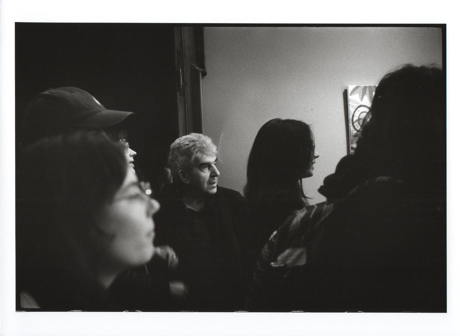 Franco Toselli among the students